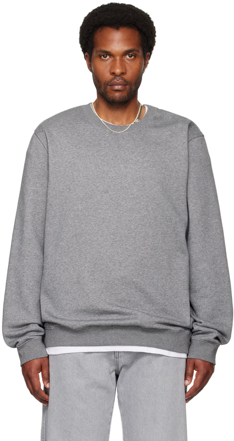 Villapaita SKIMS Fleece Lounge Crewneck Sweatshirt Harmaa | TP-PLO-5424M, 0