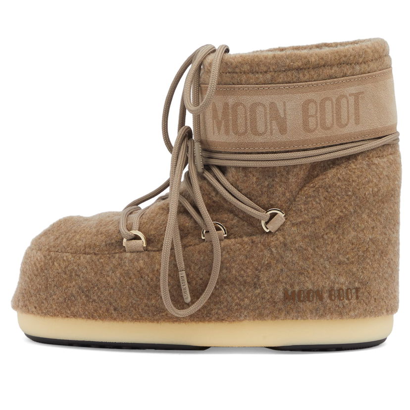 Tennarit ja kengät Moon Boot Moon Boot Low Icon Felt Boots Beige | 80D1409590-L017