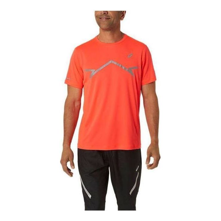 T-paita Asics Men's Short Sleeve Running T-Shirt Oranssi | 2011D026-600