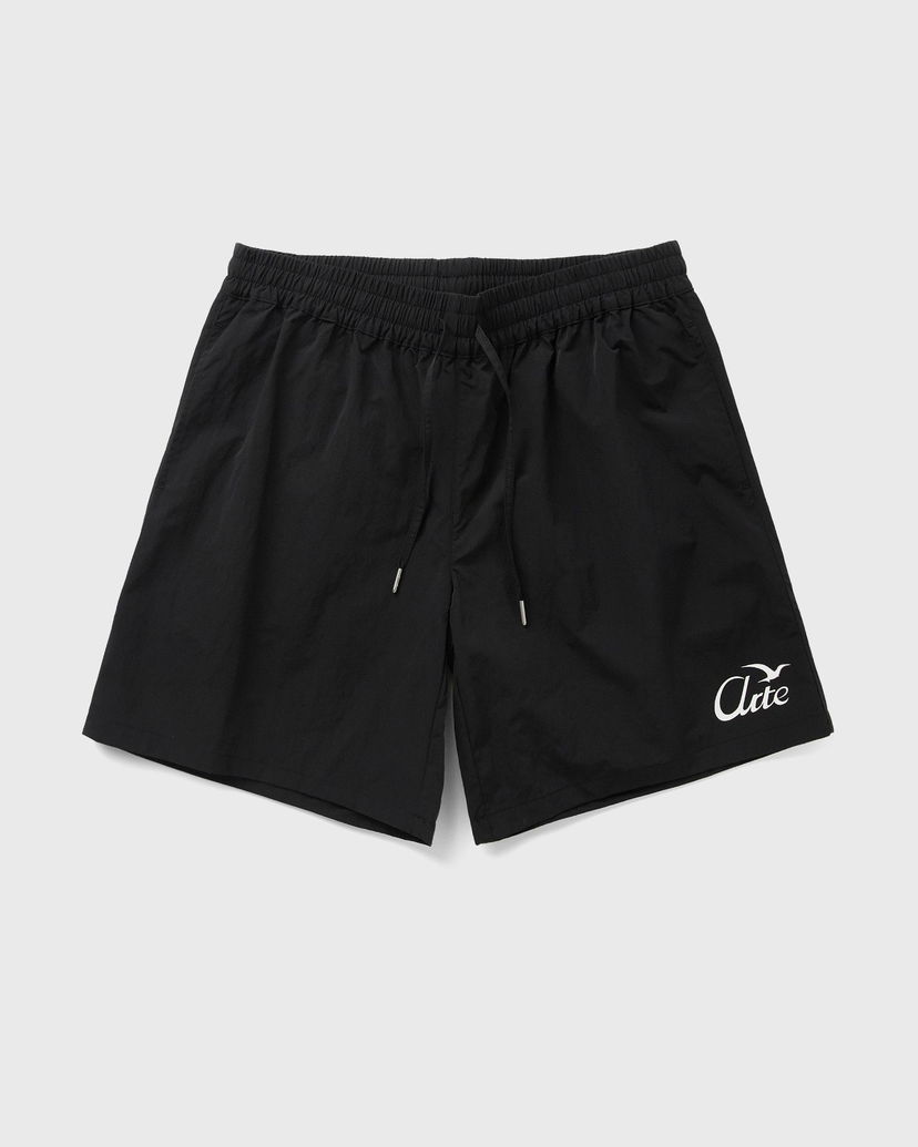 Shortsit Arte Antwerp Shorts Logo Birds Musta | SS25-188SHO-BLACK