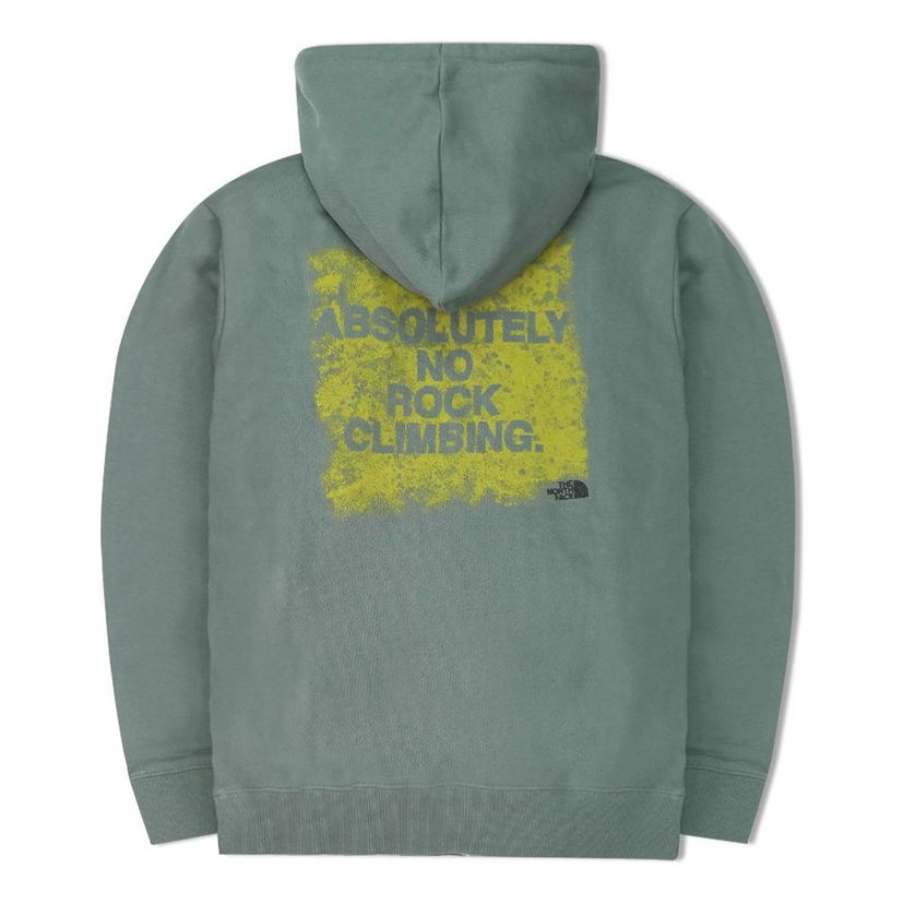 Huppari The North Face Logo Print Hoodie Vihreä | NF0A5JUO-117