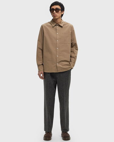 Housut ØLÅF Houndstooth Pleated Tailored Pants L Musta | M190403, 1