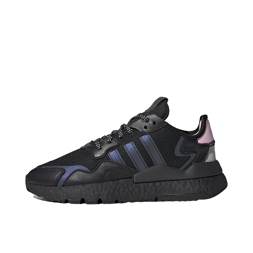 Tennarit ja kengät adidas Originals Nite Jogger Core Black True Pink W Musta | EG7943