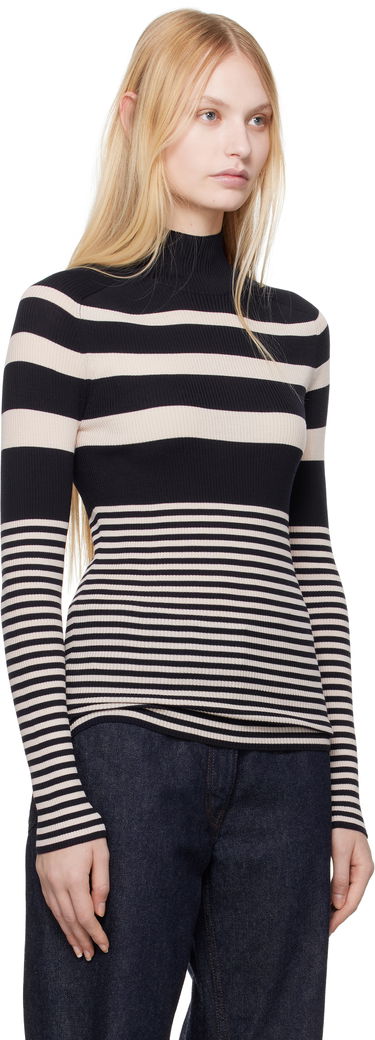 Villapaita Moncler Moncler Striped Wool Turtleneck Monivärinen | K10939F00002M1180, 1
