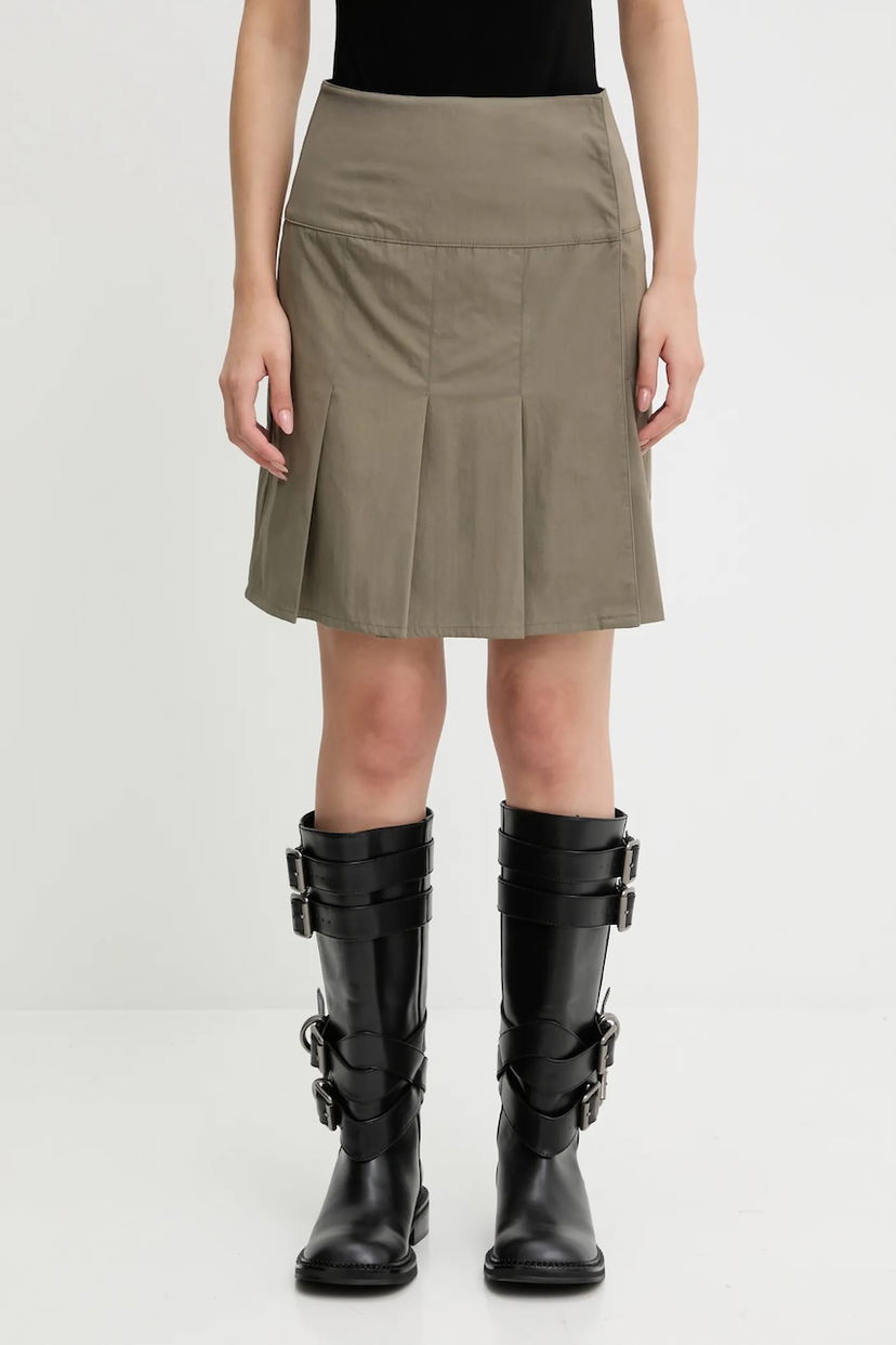 Hame OUR LEGACY Our Legacy Girdle Mini A-Line Skirt Vihreä | W4254GS