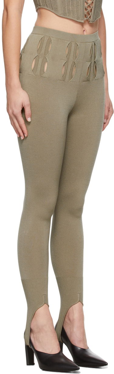 Leggingsit Dion Lee Double Stirrup Leggings Musta | C7015F21, 4
