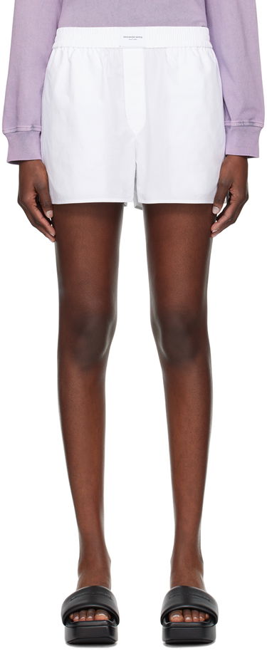 Shortsit Alexander Wang Alexander Wang.t Button-Fly Shorts Valkoinen | 4WC2244370, 0