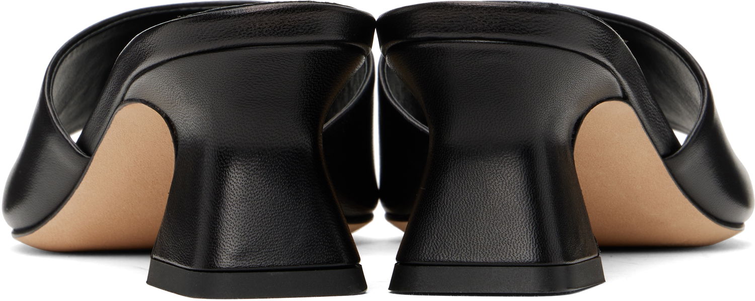 Kengänhoito Aeyde Aeyde Ale Leather Mules Musta | A11-HS-ARCS45TB142-SS25-800-007, 1