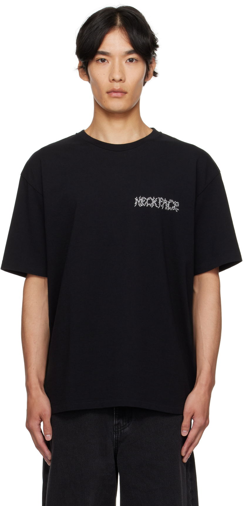 T-paita WACKO MARIA NECKFACE Edition Washed Heavy T-Shirt Musta | NECKFACE-WM-WT01