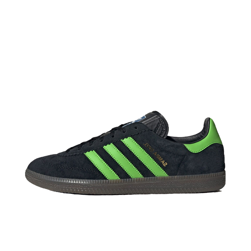 Tennarit ja kengät adidas Originals Samba Deco SPZL Black Lucid Lime Vihreä | IF5738