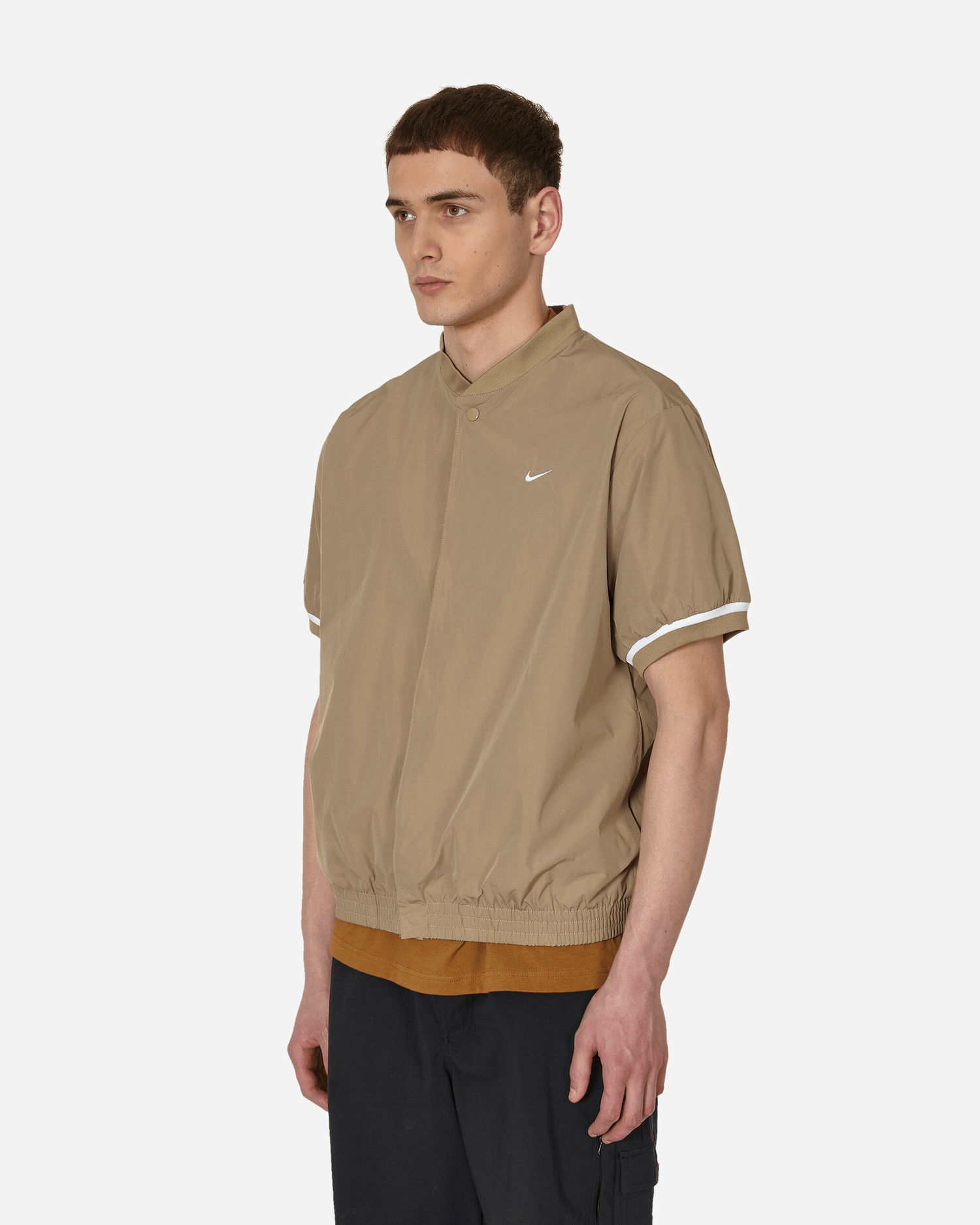 Poolopaita Nike Authentics Warm-Up Shirt Beige | DX3342-247, 1