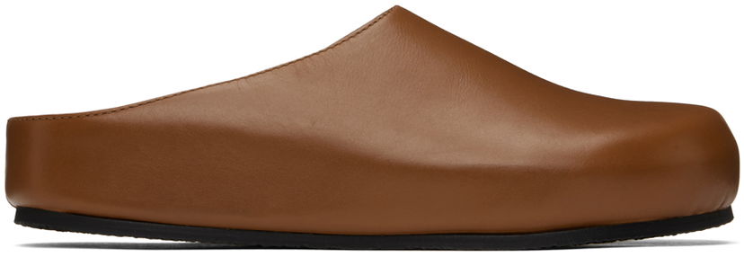 Vaatteet Studio Nicholson Studio Nicholson Wearing Slip-On Loafers Ruskea | SNW - 891