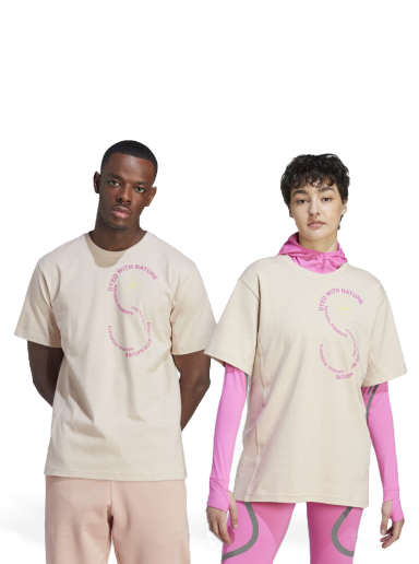 T-paita adidas Performance by Stella McCartney Sportswear Beige | IA7709