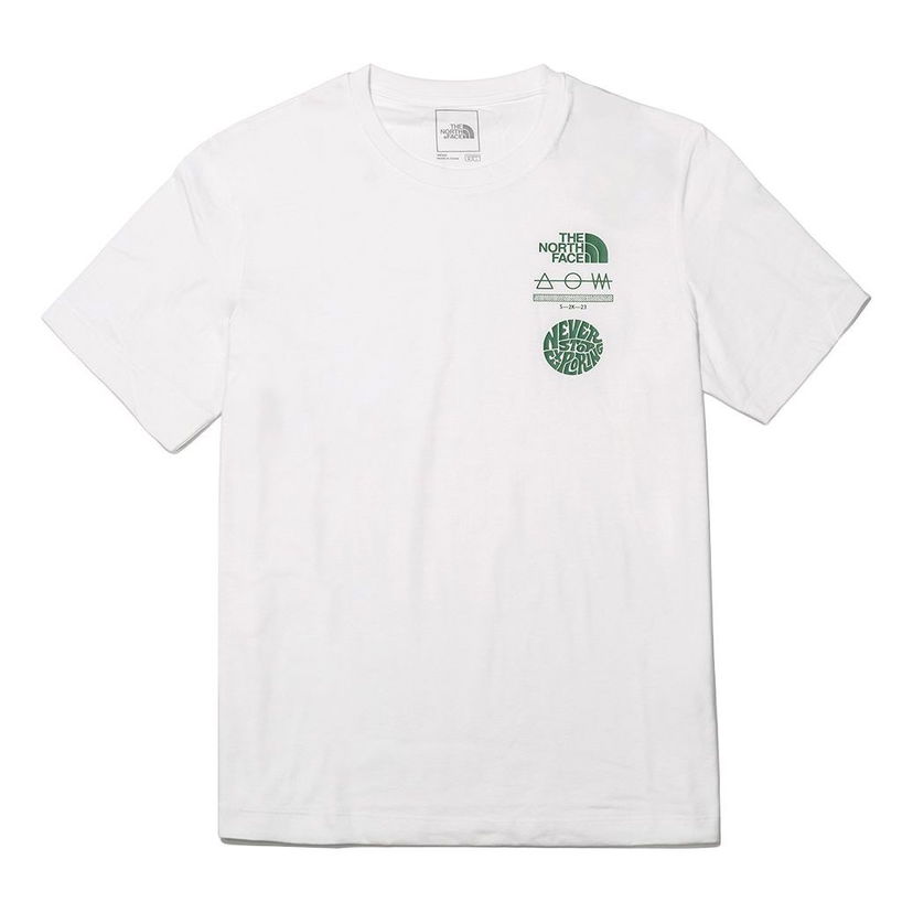 T-paita The North Face Graphic Short Sleeve T-Shirt Valkoinen | NF0A7WF4-FN4