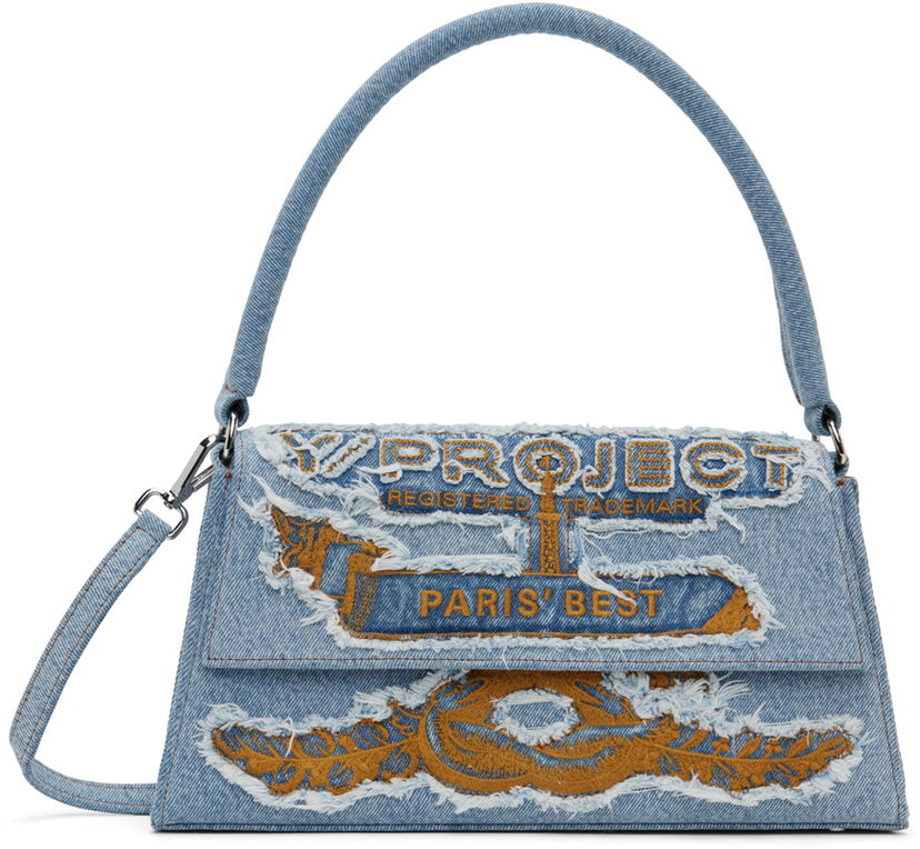 Olkalaukku Y/PROJECT Shoulder Bag Sininen | 620BA003