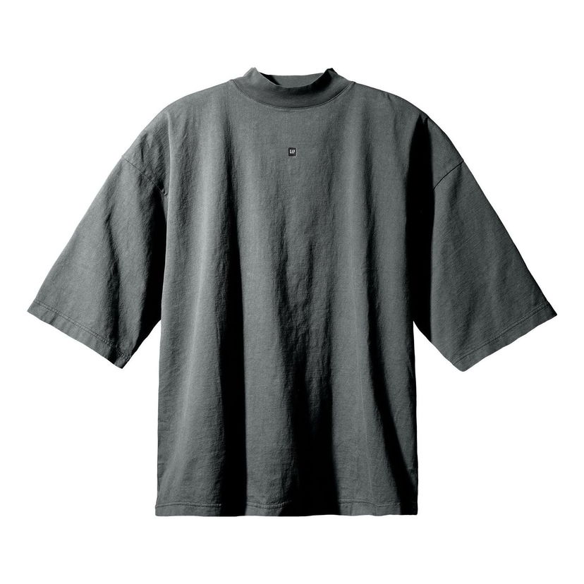 T-paita GAP Yeezy Gap SS22 Logo 3/4 Sleeve T-Shirt Harmaa | YEEZY-SS22-091