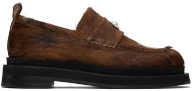 Mekko Simone Rocha Simone Rocha Heart Toe Platform Loafers Ruskea | LOF1PD 0794, 0