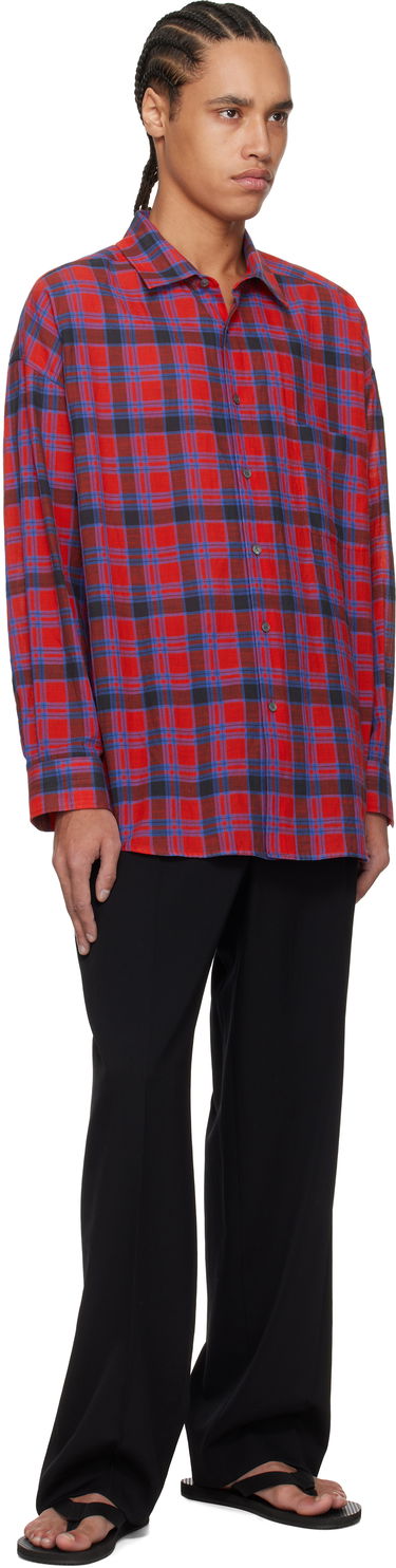 Paita The Row The Row Lancaster Plaid Shirt Punainen | 882-W3796, 3