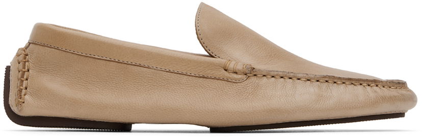Tennarit ja kengät The Row The Row Lucca Loafers Beige | F1479-L74