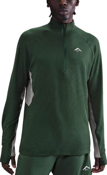 Huppari Nike Nike Trail Running Top Vihreä | fv9994-323, 0