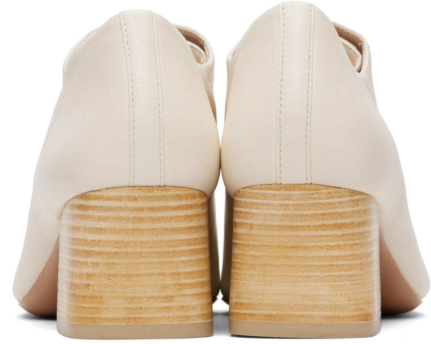 Korut LEMAIRE LEMAIRE Souris Classic 55 Derby Heels Valkoinen | FO0246 LL0070, 1