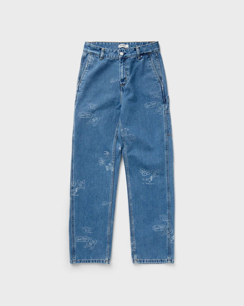 Jeans Carhartt WIP WMNS Stamp Pant Sininen | I033742-2LN.35