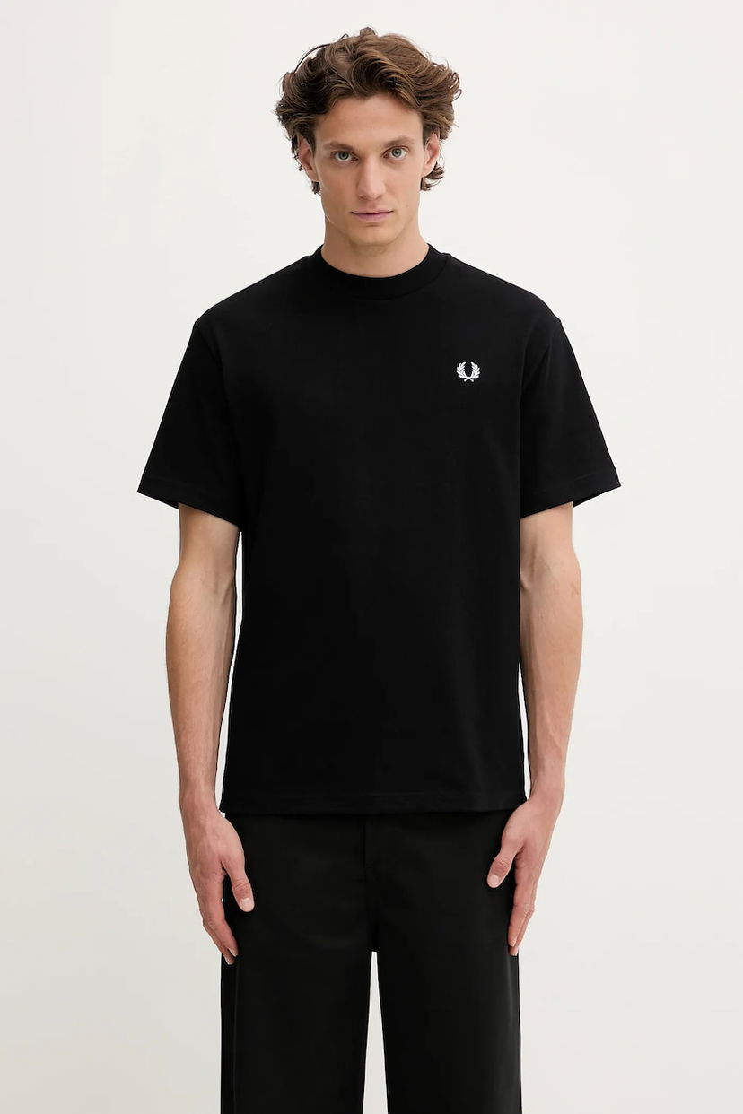 T-paita Fred Perry Fred Perry M8710 T-Shirt Musta | M8710