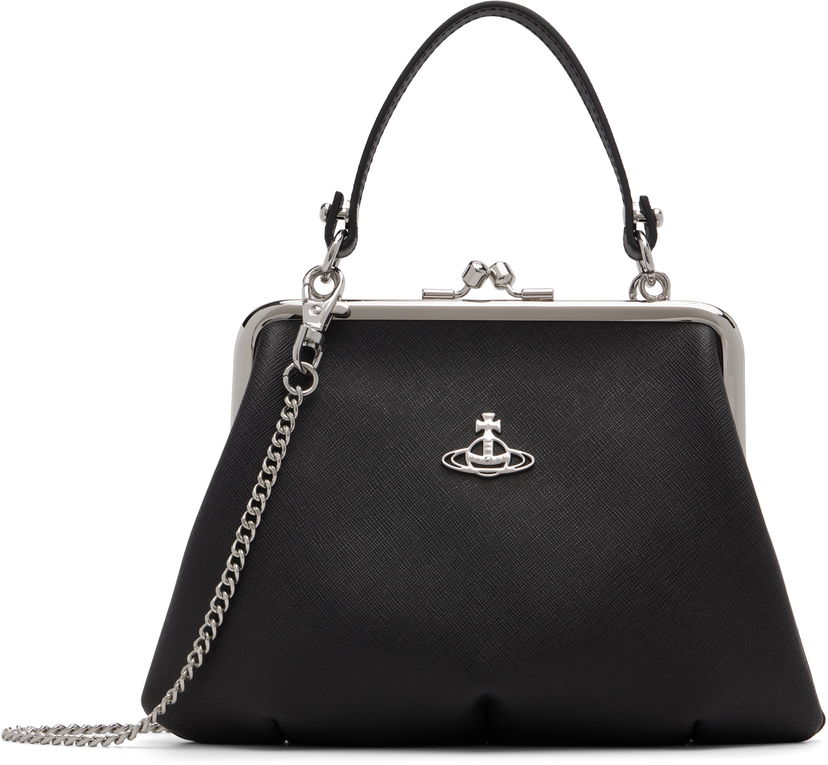 Käsilaukku Vivienne Westwood Vivienne Westwood Granny Frame Bag Musta | 4B010006W-S0021-