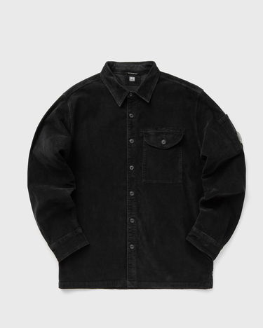Paita C.P. Company Corduroy Long Sleeve Shirt Musta | 19CMSH071A006410O-999, 1