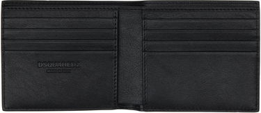 Lompakko DSQUARED2 Dsquared2 Heritage Leather Wallet Musta | WAM0075_12900001, 2