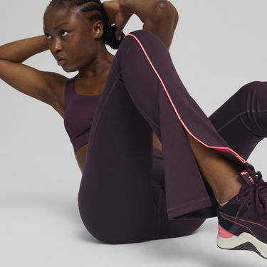 Leggingsit Puma CLOUDSPUN High-Waisted Flare Training Pants Violetti | 525770_44, 4