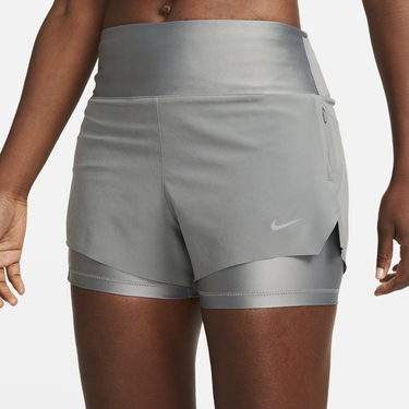 Shortsit Nike Dri-FIT Swift 2 in1 Harmaa | DX1029-084, 2