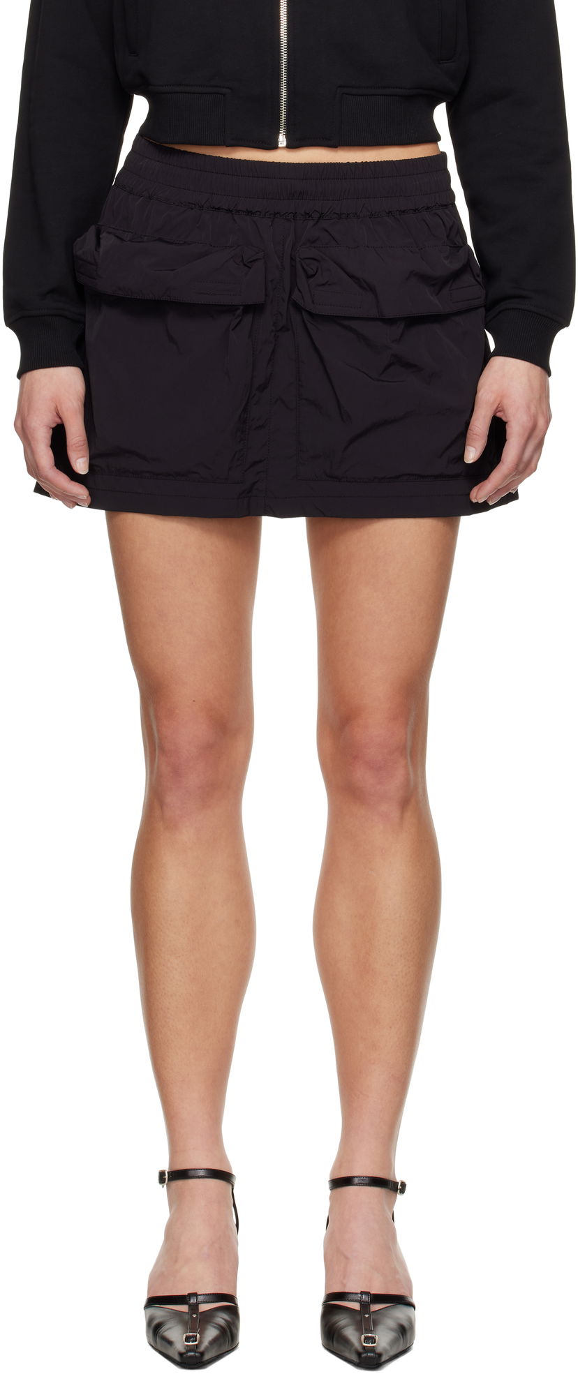 Hame Diesel Diesel O-Cean Miniskirt Musta | A16818 0AKAD