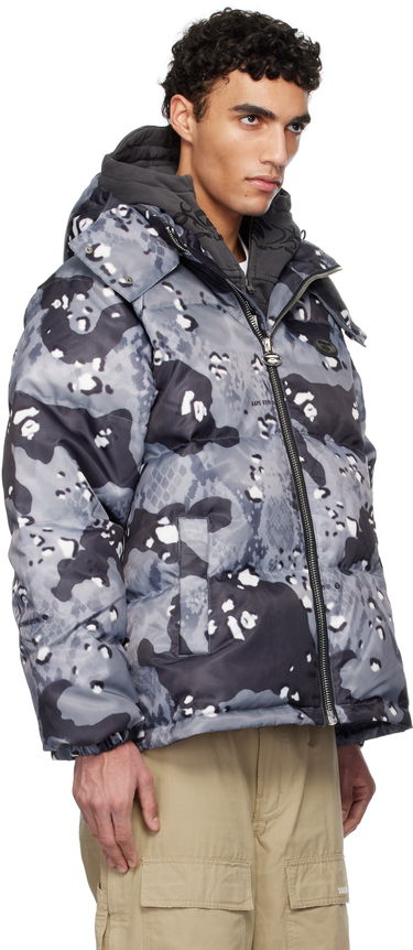 Puffer takki AAPE by A Bathing Ape AAPE by A Bathing Ape Aape 29.5 Main Camo Down Jacket Harmaa | AAPDNM7666XXNBKG, 1