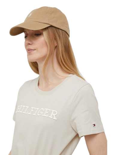T-paita Tommy Hilfiger Tee Beige | WW0WW40057