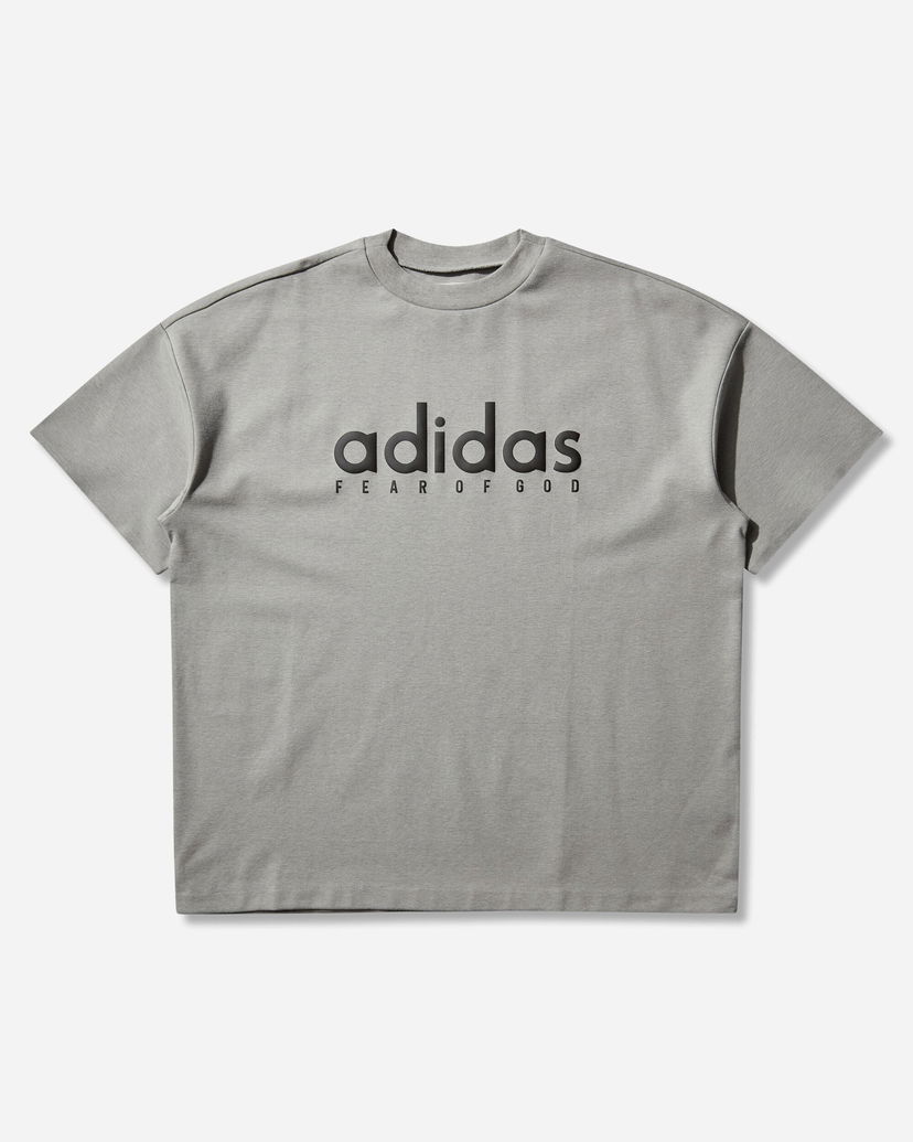 T-paita adidas Originals Fear of God Athletics Quickdry T-Shirt Harmaa | JZ4894
