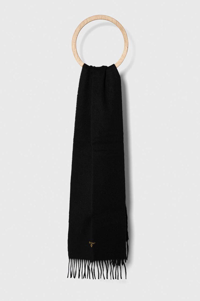 Huivi Barbour Wool Scarf Musta | USC0008
