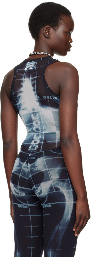 Leggingsit Jean Paul Gaultier Jean Paul Gaultier 'The Squeletor' Bodysuit Musta | 25/33-F-BD058-T580-005956, 2