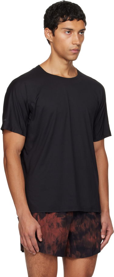 T-paita Y-3 Y-3 Running Short Sleeve T-Shirt Musta | JX4807, 1