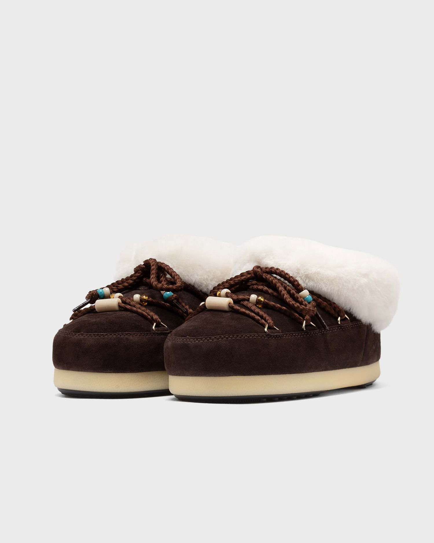Tennarit ja kengät Moon Boot MB EVX MULE SUEDE BEADS Boots Ruskea | 80D1470040-ML01, 1