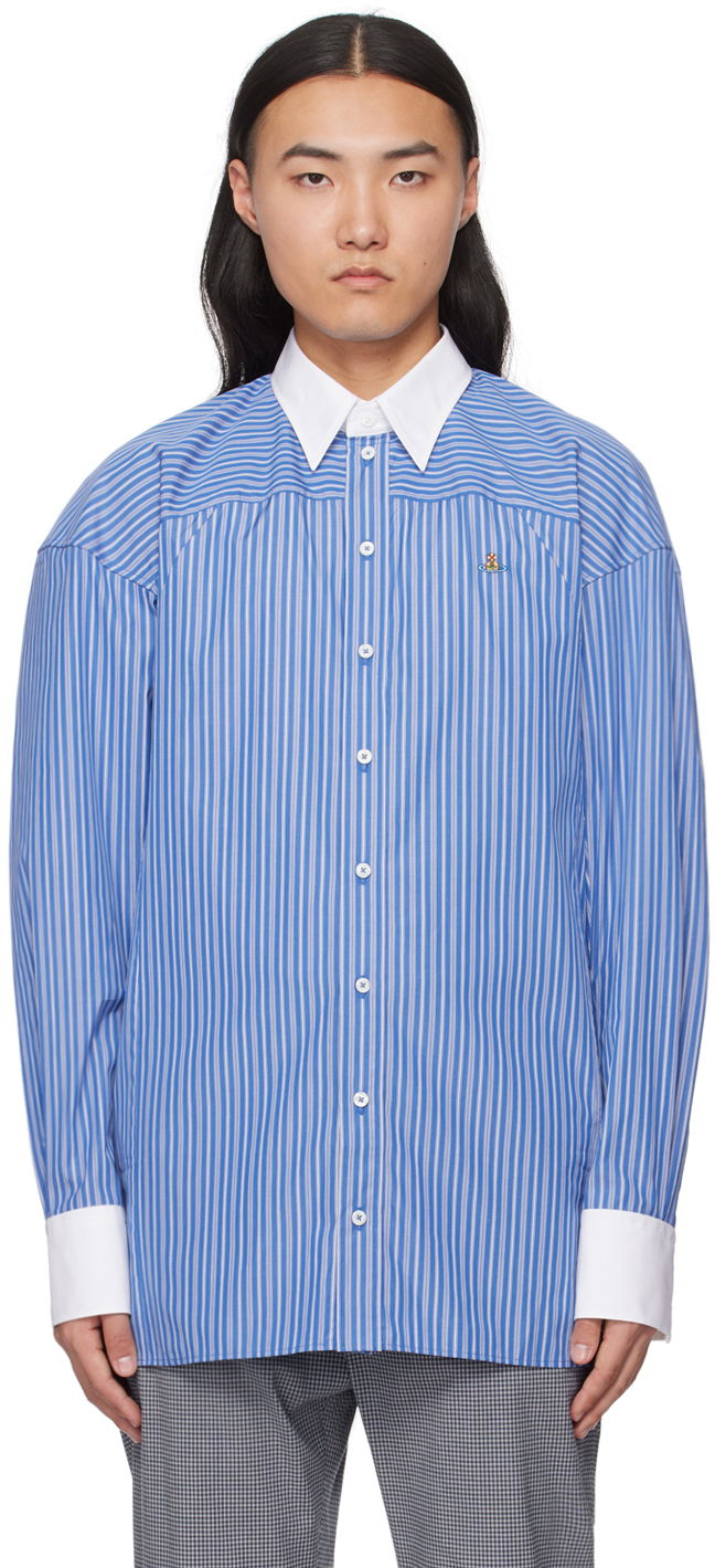 Paita Vivienne Westwood Football Shirt Sininen | 3501001I-W00QZ-