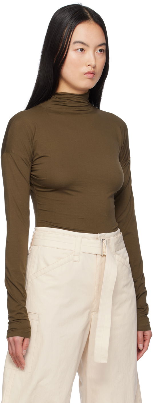 Villapaita LEMAIRE Second Skin Turtleneck Vihreä | TO1175 LJ053, 1