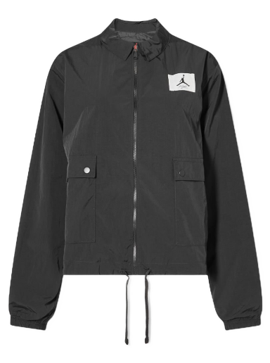 Takki Jordan Woven Zip Jacket Musta | DD6992-010