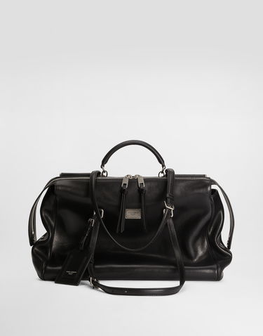 Olkalaukku Dolce & Gabbana Dolce & Gabbana Vittoria Leather Shoulder and Crossbody Bag Musta | BB7845AW11880999, 2