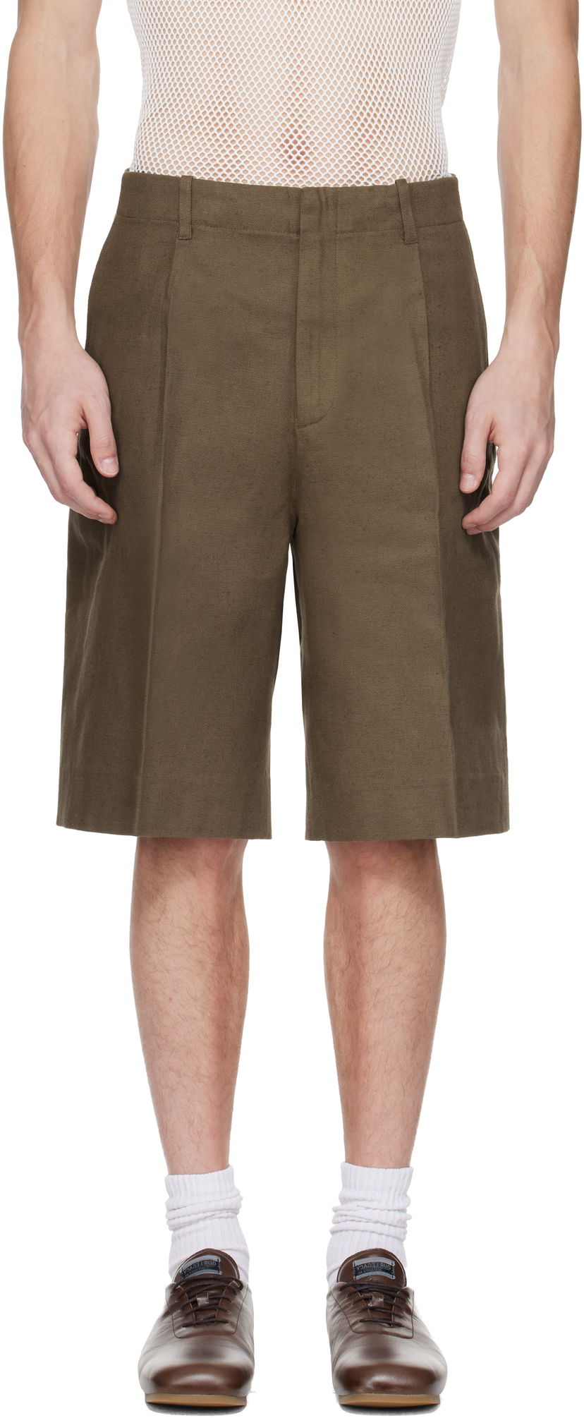 Shortsit OUR LEGACY Our Legacy Borrowed Chino Shorts Vihreä | M2254BTD