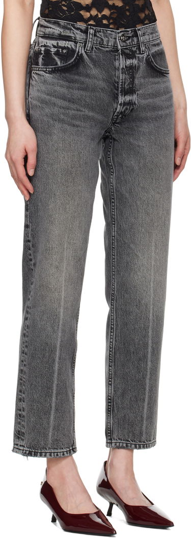 Jeans Anine Bing Anine Bing Kate Straight-Leg Jeans Harmaa | A-06-11158-WHG6, 1