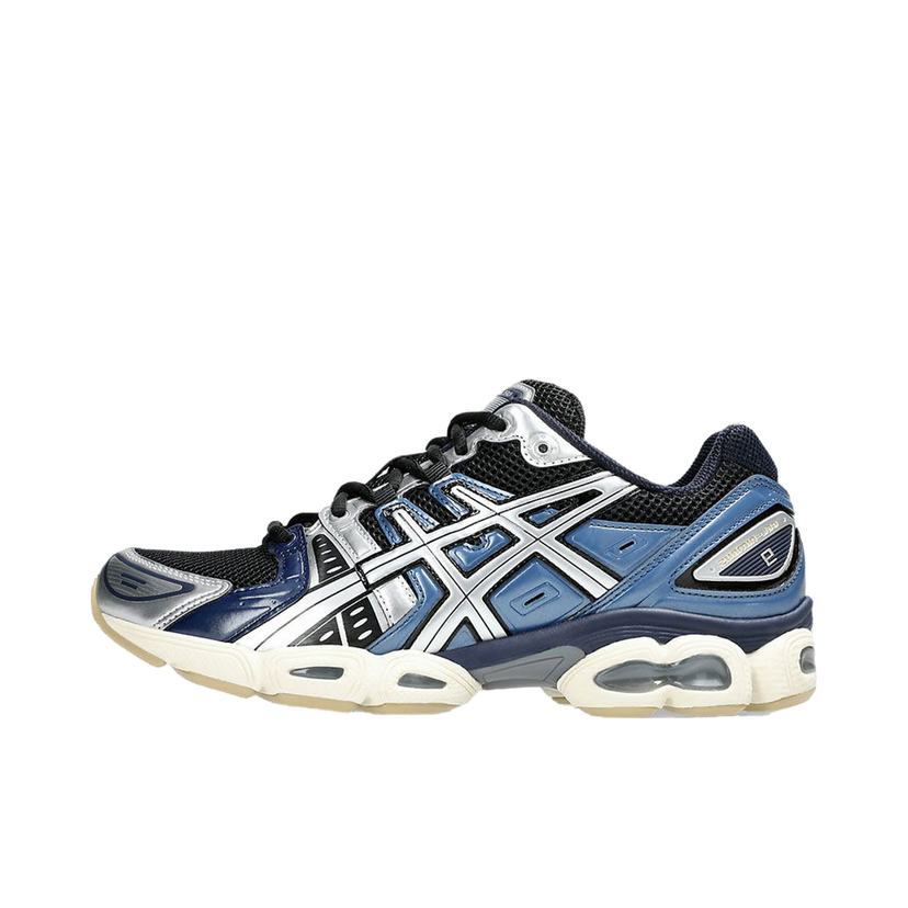 Juoksu Asics Gel-Nimbus 9 Black Pure Silver Blue Sininen | 1201A424-006
