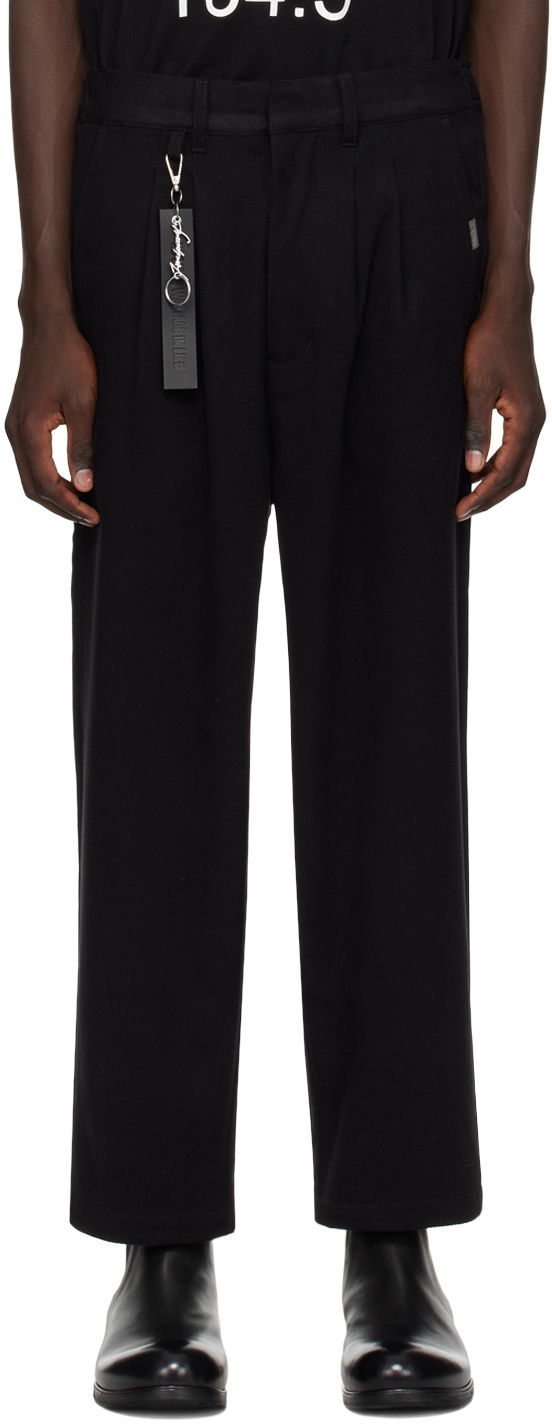 Housut izzue Keychain Trousers Musta | IZXPTL6108F3LBKX, 0