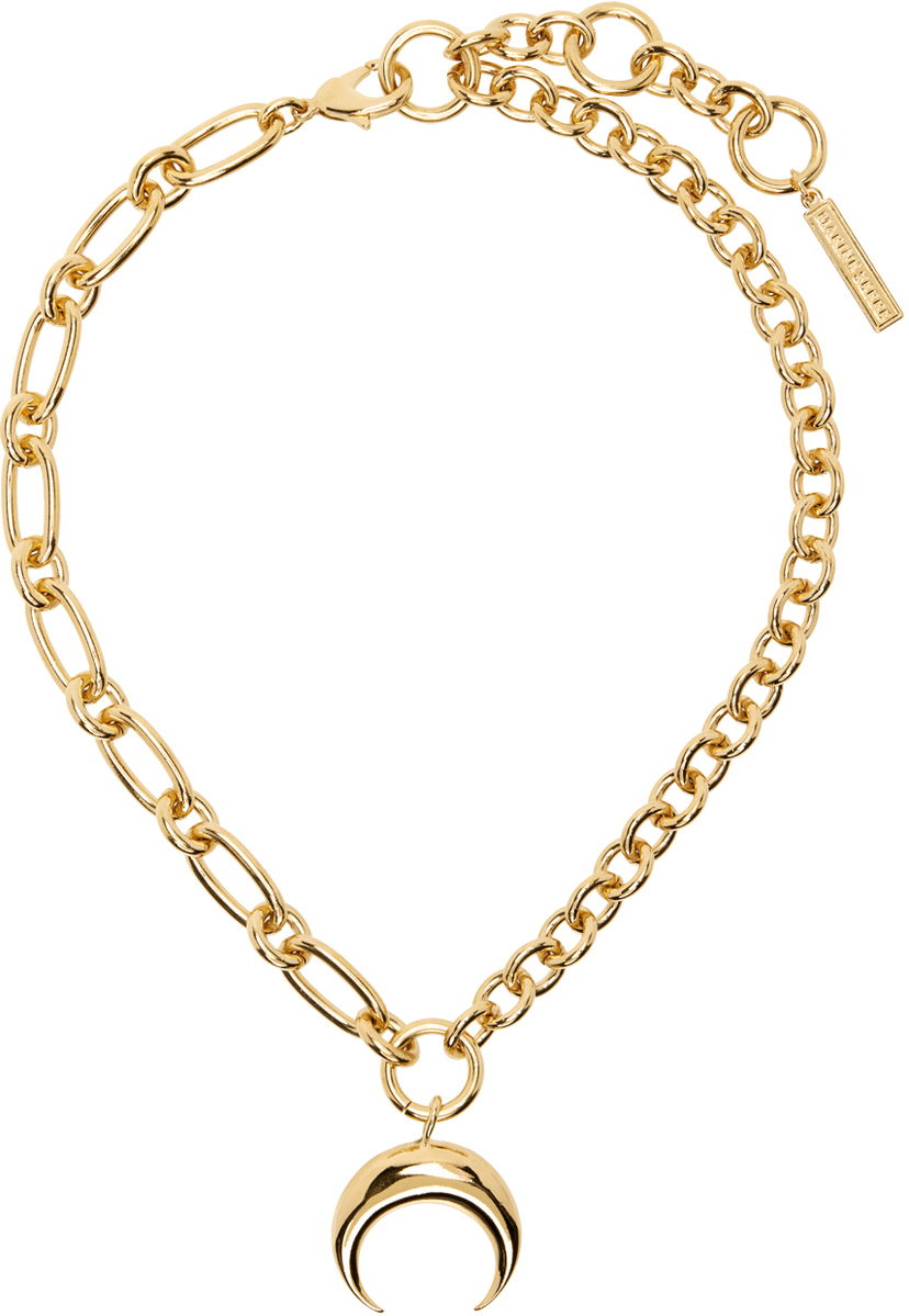 Kaulakoru Marine Serre Moon Charms Necklace Metallinen | UJW011A