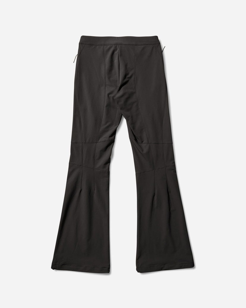 Housut ROA Barbwire Shaped Flare Pants Musta | RBWW048FA25 BLK0001